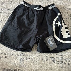 Hellstar Black Athletic Men's Shorts